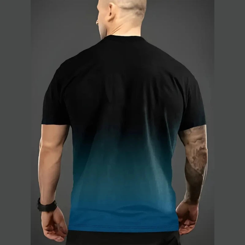 Men Gradient T-shirt/T-shirt Homme Dégradé